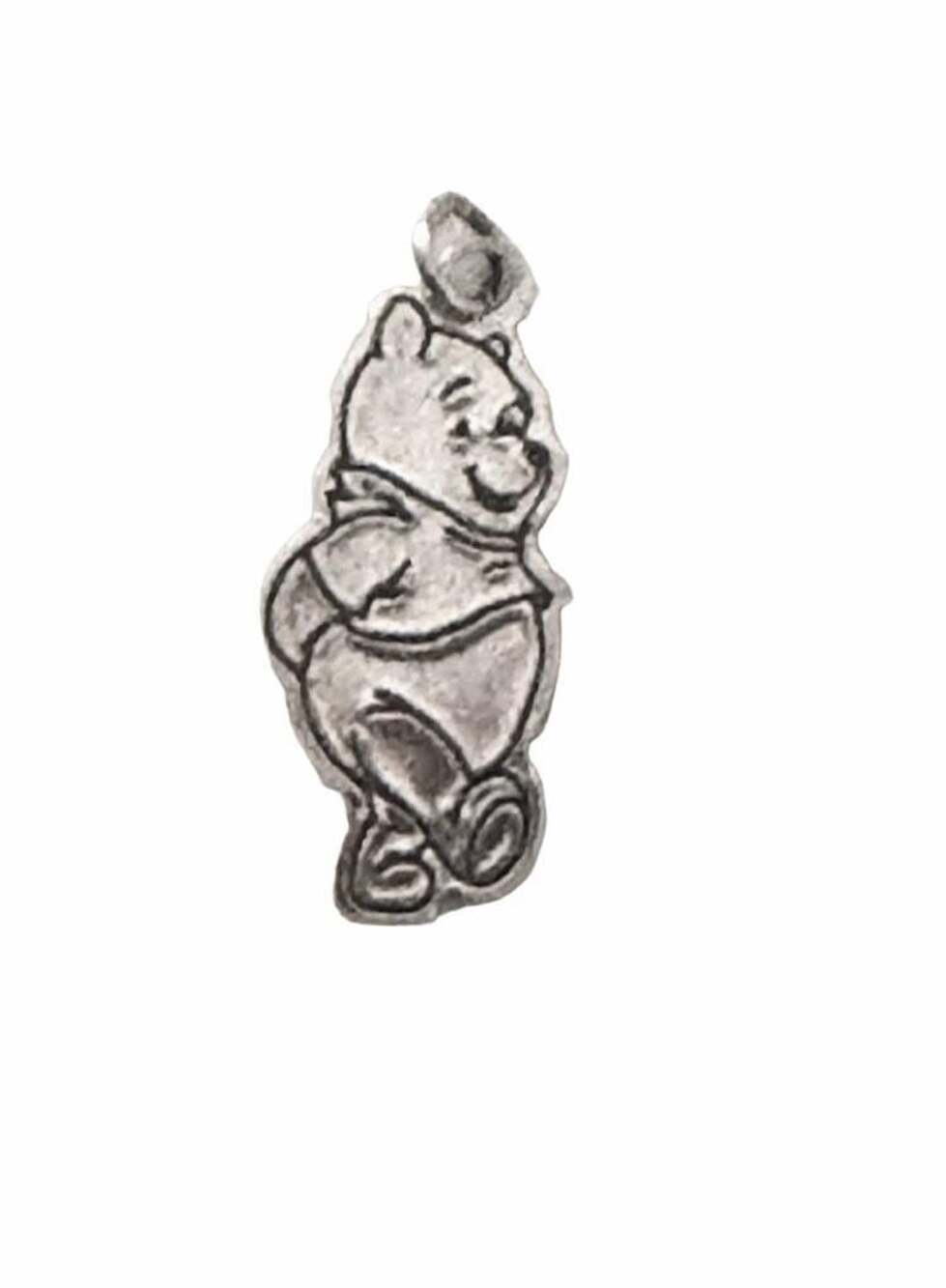 Vintage Disney Van Dell Sterling Silver Winnie the Pooh Charm Pendant